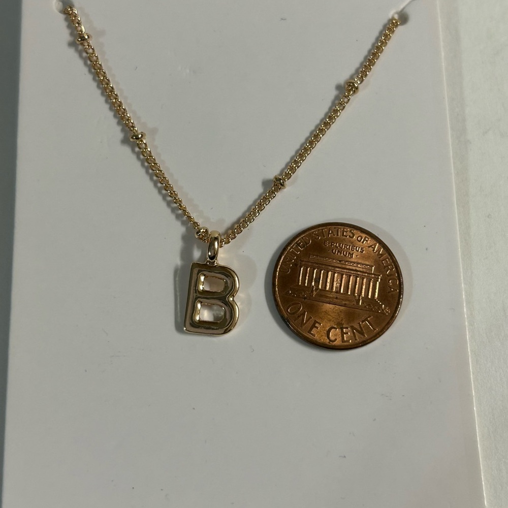 Initial Necklace - Picture 3 of 6